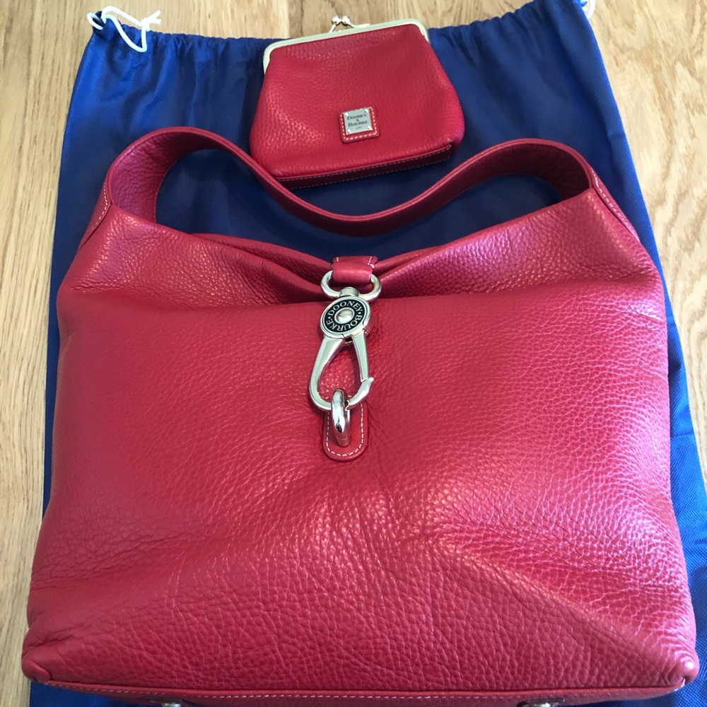 Dooney & Bourke Logolock Hobo and coin purse - Picture 2 of 16